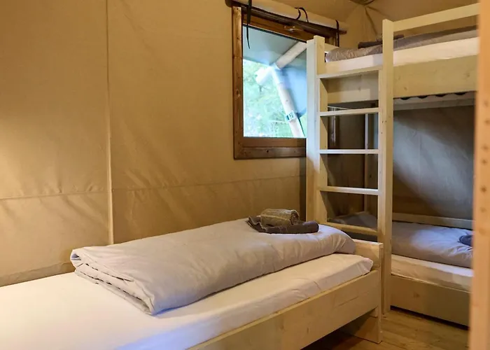 Moderne Glampingzelte Luxury tent